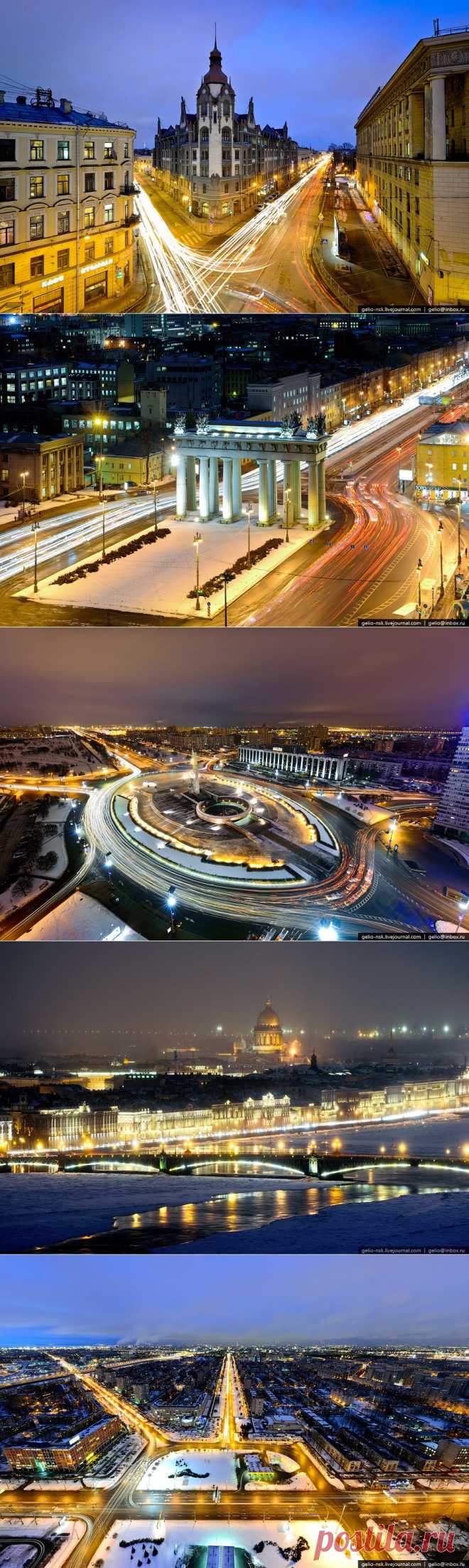 night_in_city: Санкт-Петербург зимой
