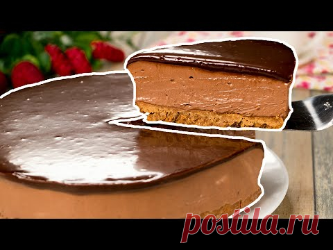 Най-вкусният чийзкейк с шоколадова паста Нутела , без печене! I Apetiten TV