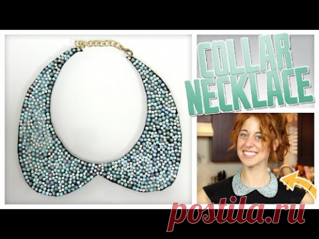 DIY Peter Pan (Collar) Necklace! - Do It, Gurl