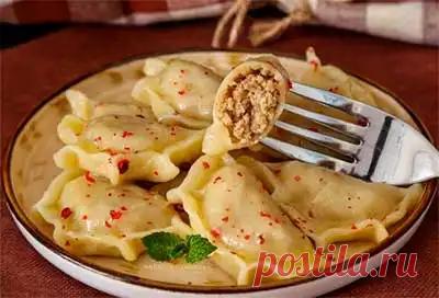 Вареники с мясом: пошаговый рецепт, фото рецепт, приготовление