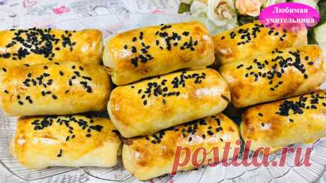 Быстрые Хрустящие и Румяные  Пирожки с овощной начинкой