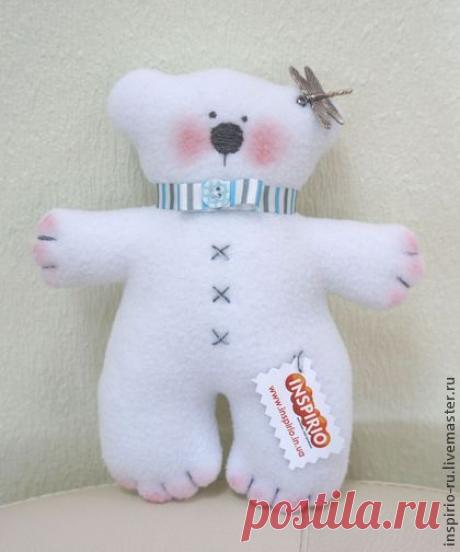 Интерьерные куклы Мишка - белый,мишка,игрушка мишка,игрушка ручной работы