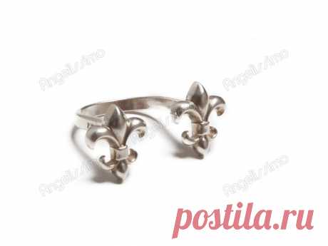 Кольцо &quot;Две лилии&quot; от Amorem