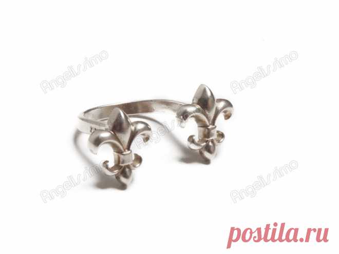 Кольцо "Две лилии" от Amorem