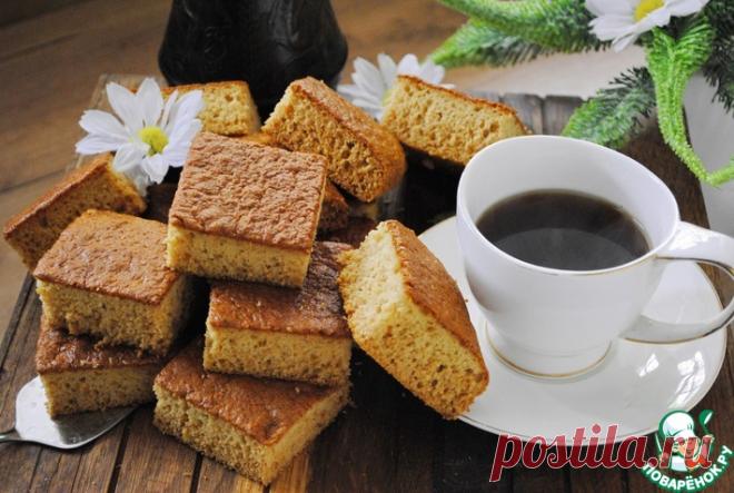 Медовая коврижка к чаю Кулинарный рецепт