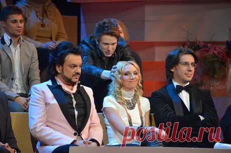 На телешоу.