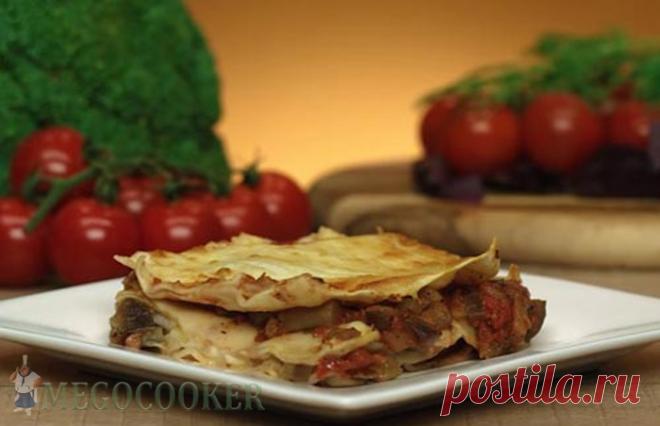Лазанья с баклажанами, видео рецепт — MEGOCOOKER