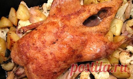 Утка в духовке с картошкой / Блюда из утки / TVCook: пошаговые рецепты с фото