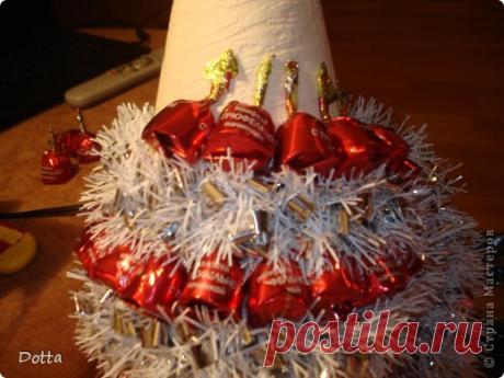 Мама для мам: Елка из кофет. 2 мастер-класса