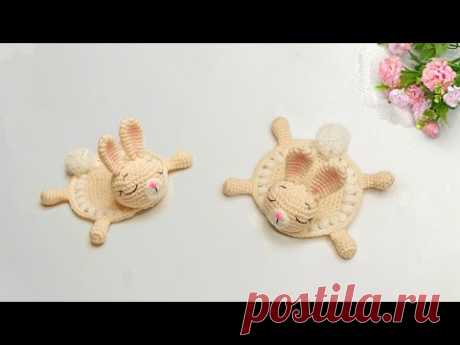 Вы будете в ВОСТОРГЕ от НОВИНКИ ! КРАСИВО и ПРОСТО! Кролик подставка крючком / Зайчик амигуруми