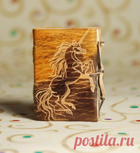 Mythical Unicorn Notebook by gildbookbinders on deviantART