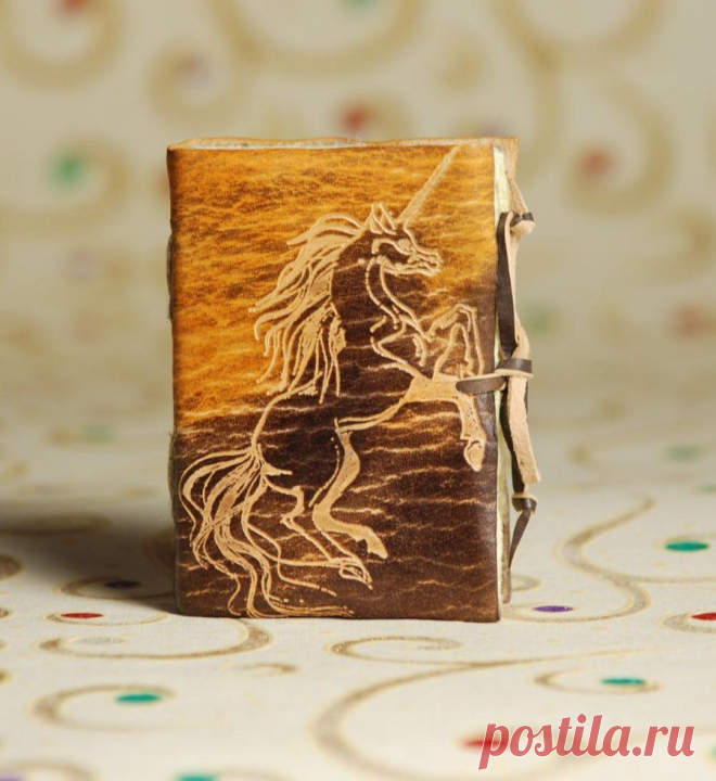 Mythical Unicorn Notebook by gildbookbinders on deviantART