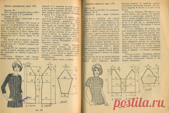 Пин на доске вязание