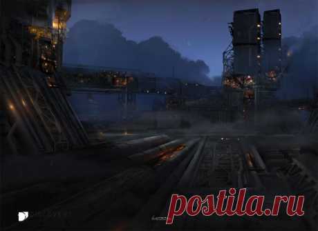 Фантастические пейзажи Titus Lunter - postnext.com