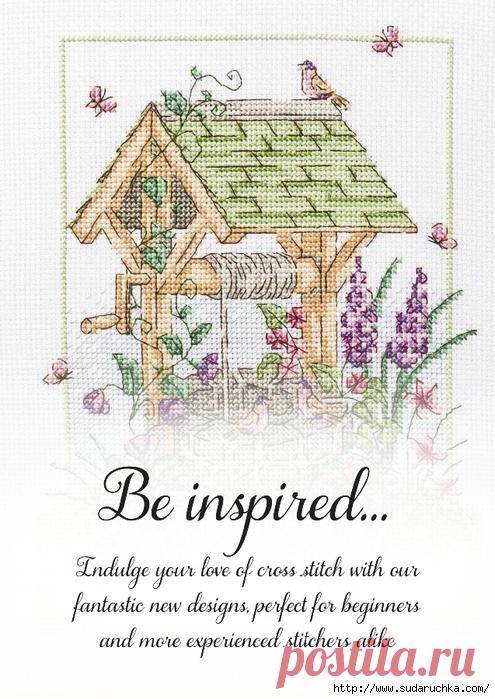 The World of Cross Stitching №264 2018 . Журнал по вышивке крестом.