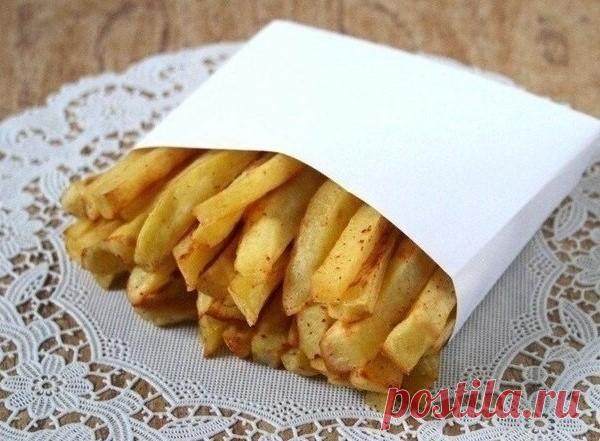 КАРТОФЕЛЬ *ФРИ* В ДУХОВКЕ БЕЗ МАСЛА