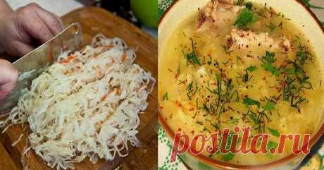 Капустняк из квашеной капусты