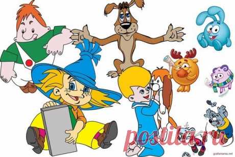 Загадки про героев мультиков