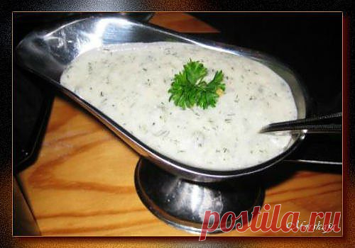 Сметанные заправки для разных блюд