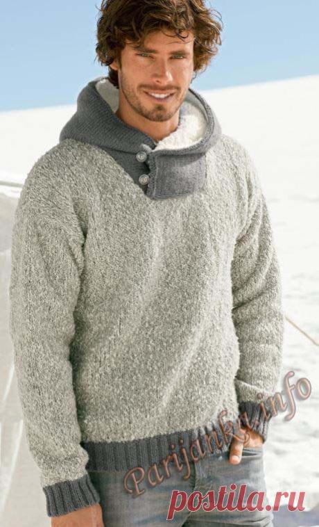 Пуловер с капюшоном (м) 870 Creations Bergere de France 14/15 №4482