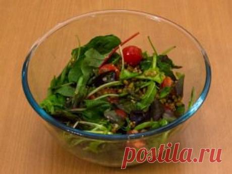 Салат с машем, черри и тимьяном — Вкуснота!