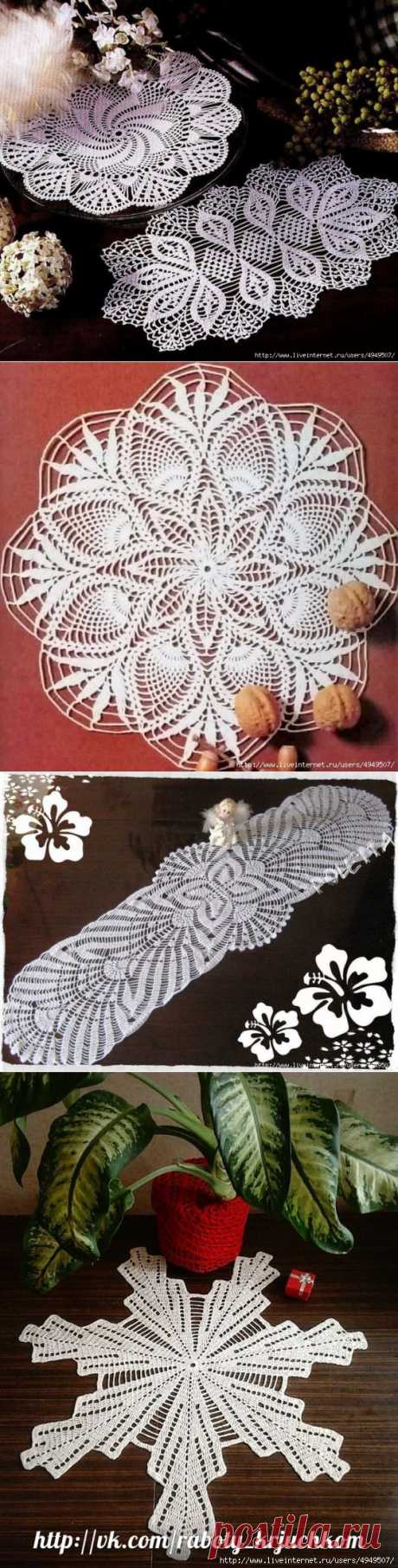 Салфетки крючком