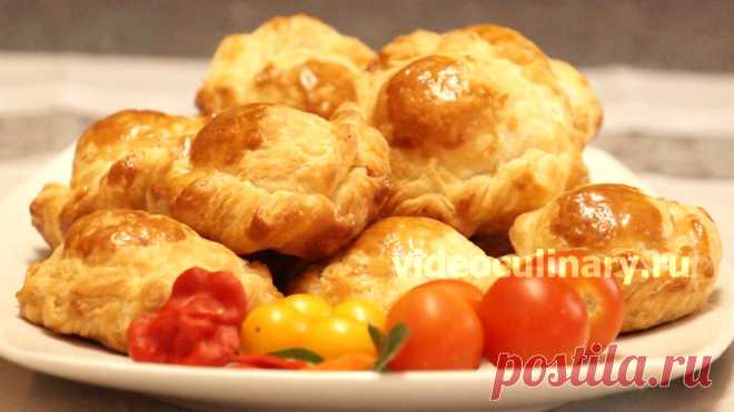 Пирожки с мясом – Любимый рецепт Бабушки Эммы Пирожки с мясом любимое блюдо. Бабушка Эмма предлагает Видео и Фото рецепт очень нежных пирожков из слоёного теста быстрого приготовления с мясом