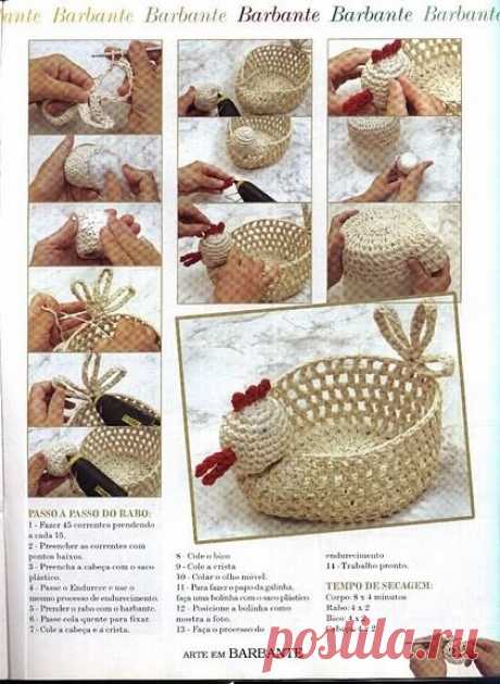 КОРЗИНЫ КРЮЧКОМ