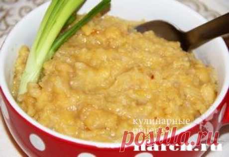 Гороховая каша в горшочке