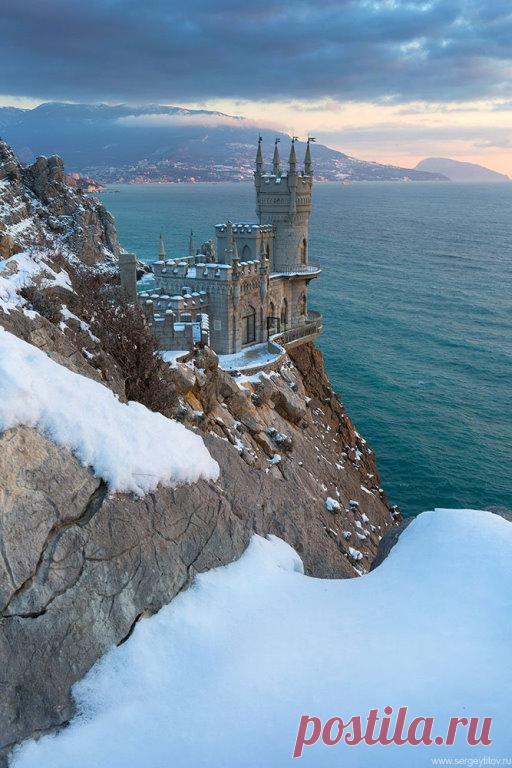 Зима в Ялте. Ласточкино гнездо. Крым
Фото: Сергей Титов