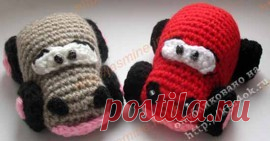 Вязаная игрушка – машинка от Янины (jasmine) - вязание крючком на kru4ok.ru