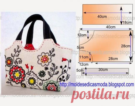 Найдено на сайте moldesedicasmoda.blogspot.com.