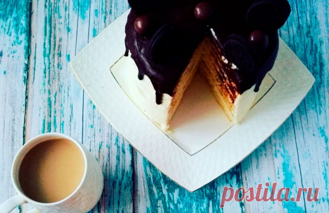 Рецепт торта Молочная девочка - Milch Mädchen