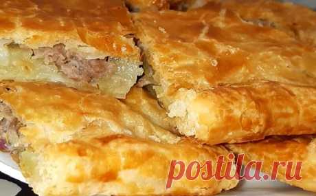 Вкусный и бюджетный мясной пирог всего за полчаса | Домашняя выпечка и Десерты | Яндекс Дзен