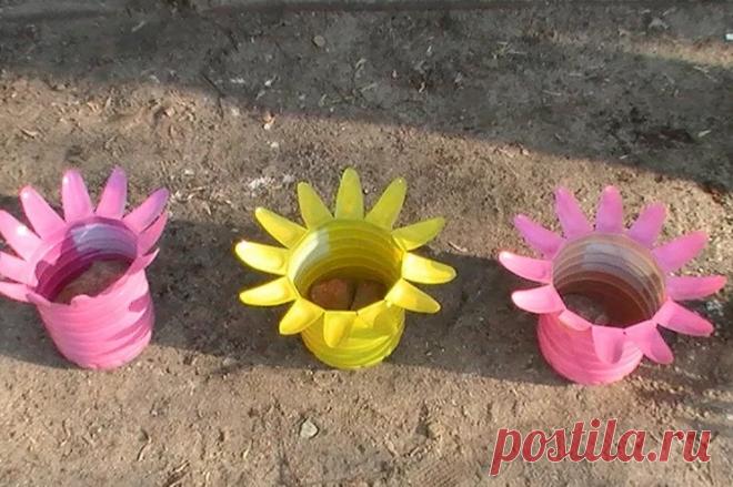 Поделки из пластиковых бутылок. Идеи для сада и огорода с фотоиллюстрациями и описаниями