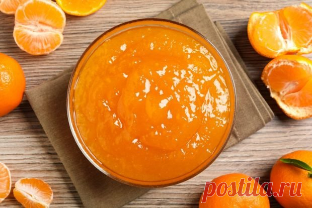 Варенье из кислых мандаринов — Сад Заготовка