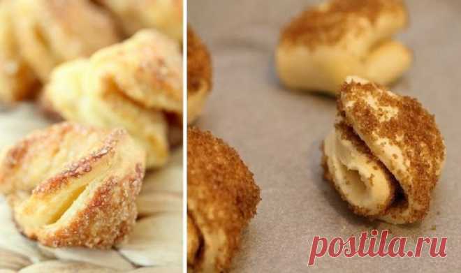 Простое, но очень вкусное и красивое творожное печенье