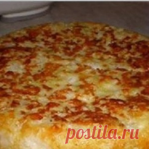 Бесподобная шарлотка с капустой и грибами. Понравится всем!