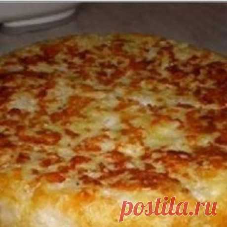 Бесподобная шарлотка с капустой и грибами. Понравится всем!