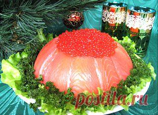 Кулинарные Рецепты: РЫБНЫЙ САЛАТ-ТОРТ