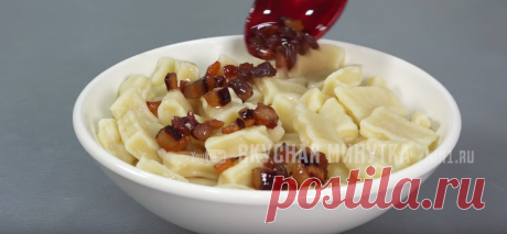 Почему хозяйки путают галушки и клёцки: разбираюсь, в чем разница (плюс рецепт галушек и два варианта подачи) | Кухня наизнанку | Яндекс Дзен