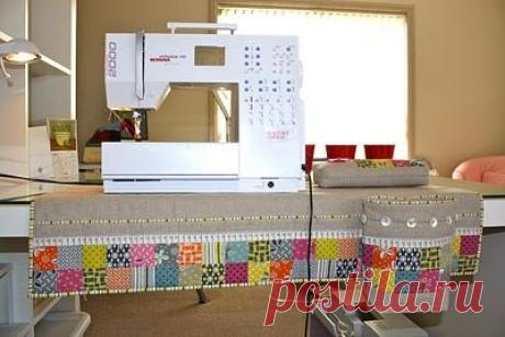 need one of these sewing space organizers - how handy to have a spot to put your seam ripper, small scissors, etc. And that thread catcher? Need to…