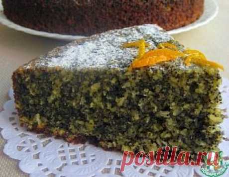 Цитрусовый маково-кокосовый пирог – кулинарный рецепт