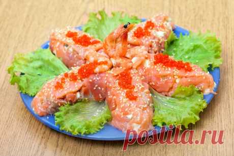 Вкусные праздничные салаты с красной рыбой: 7 рецептов — Фактор Вкуса