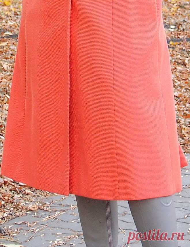 Незаметная подгибка низа пальто / Мастер-классы / Burdastyle