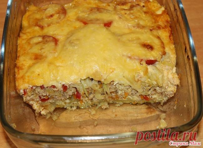 Запеканка из кабачков и фарша - Люблю готовить - Страна Мам