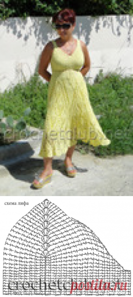 Жёлтый сарафан от Нонны.