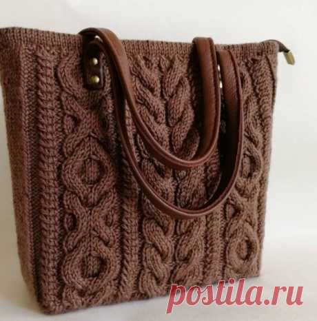 Вязаные сумки всегда в моде. | С вязанием обо всем! | Дзен