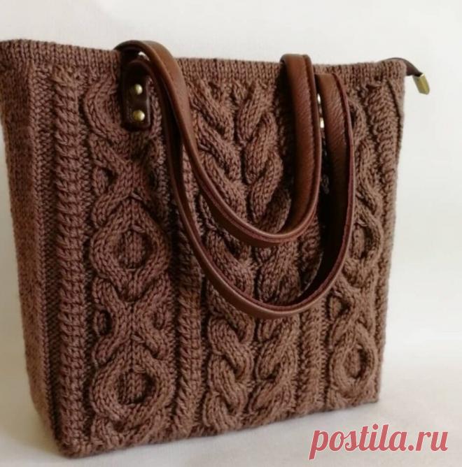 Вязаные сумки всегда в моде. | С вязанием обо всем! | Дзен