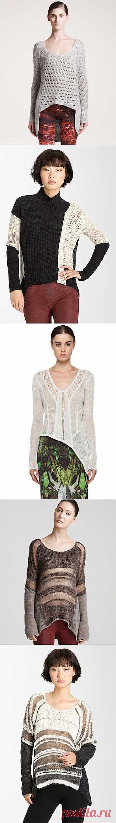Olgaknits. Вязание на спицах и крючком!: Helmut Lang - коллекция осень-зима 2012/2013.